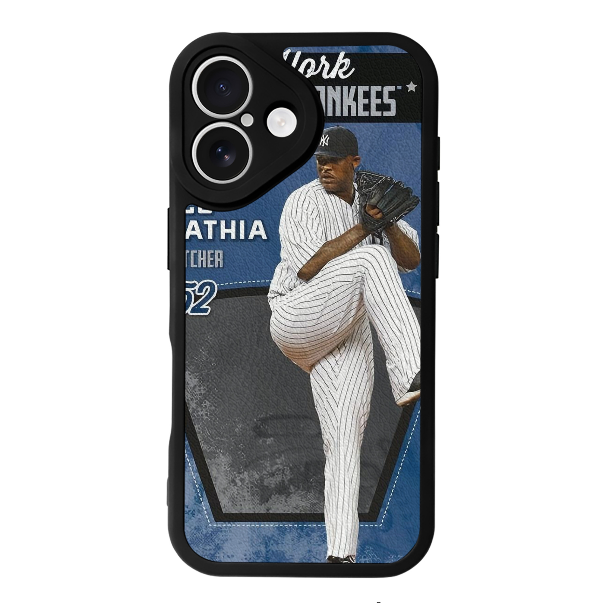 CC Sabatnia 31 IPhone 16 Silicone Leather Case – UV Print, Lambskin Texture – Perfect Fit, Wireless Charging Compatible, Scratch Resistant, Precise Cutouts – Stylish Protection For IPhone 16